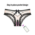 App-Controlled Vibrating Panties with Bow Design – Lace Wearable Remote Control Set