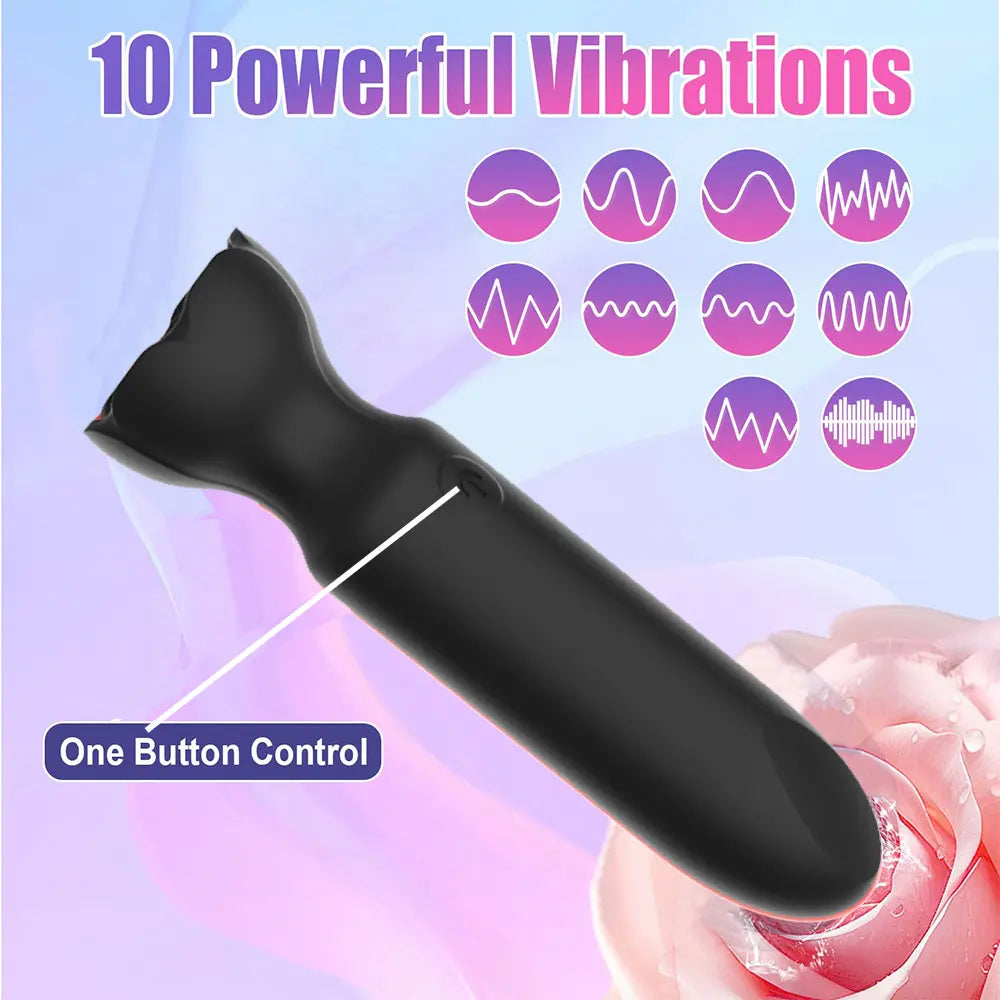 App-Controlled Vibrating Panties with Bow Design – Lace Wearable Remote Control Set