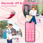 Stay-in-Place Wearable Panties with Heart-Shaped Vibrator – App & Remote Control