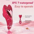 Stay-in-Place Wearable Panties with Heart-Shaped Vibrator – App & Remote Control